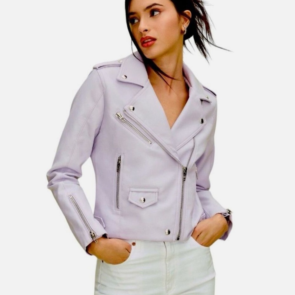 Blank NYC Vegan Leather Jacket - Picture 2 of 8